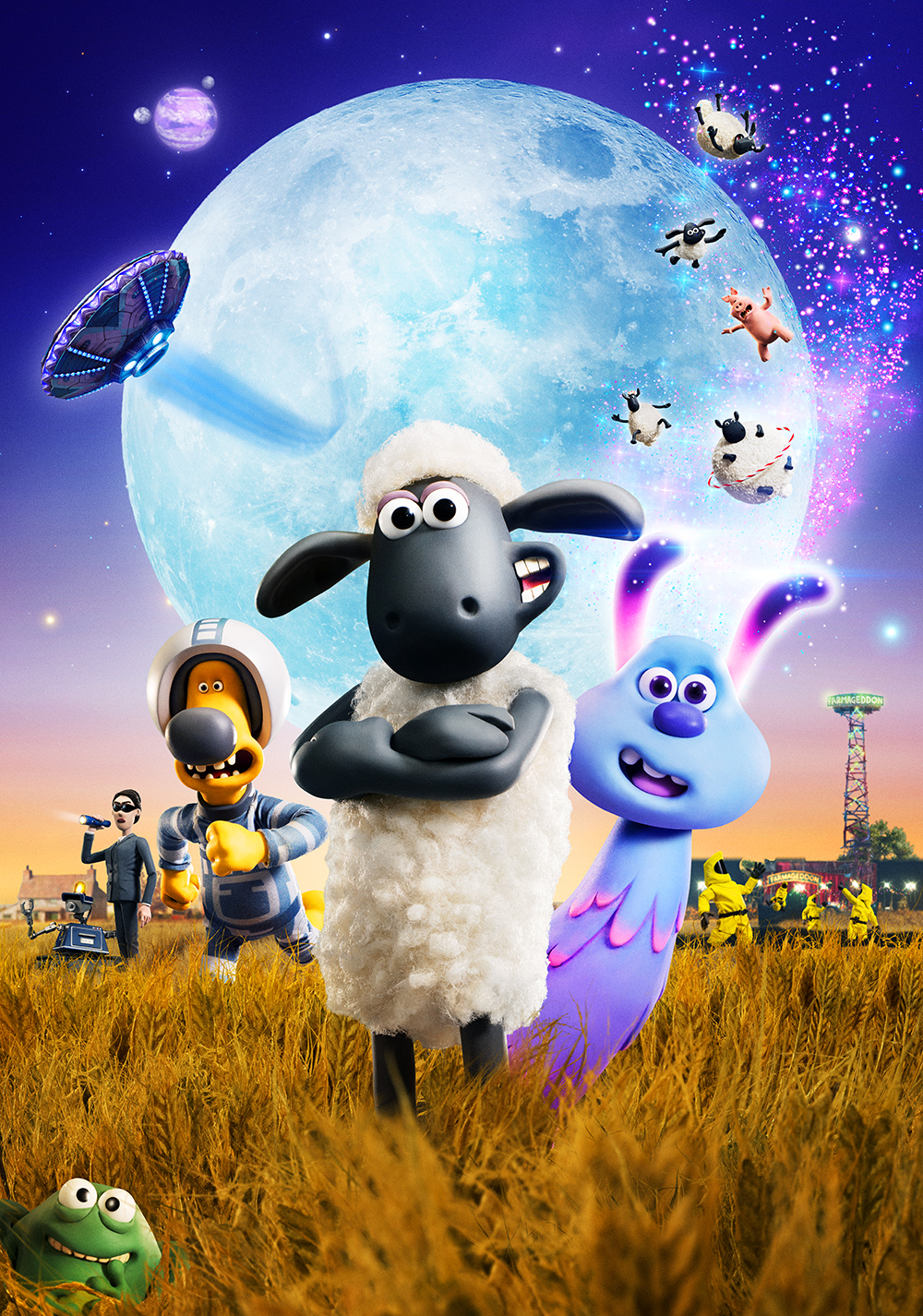 شان گوسفنده: فارماگدون (A Shaun the Sheep Movie: Farmageddon)