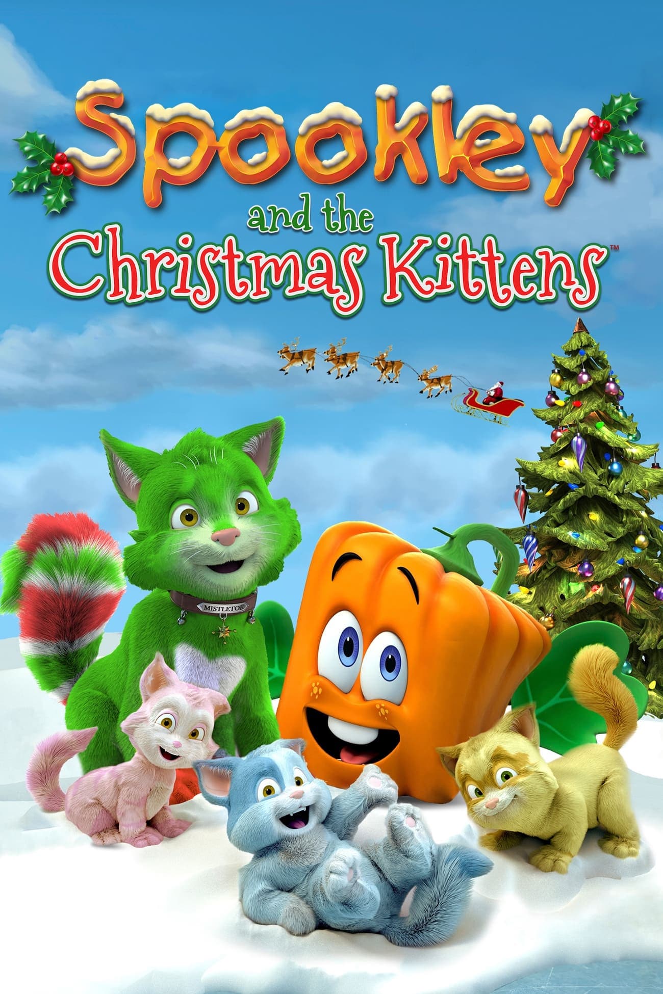 اسپوکلی و بچه گربه های کریسمس (Spookley and the Christmas Kittens)