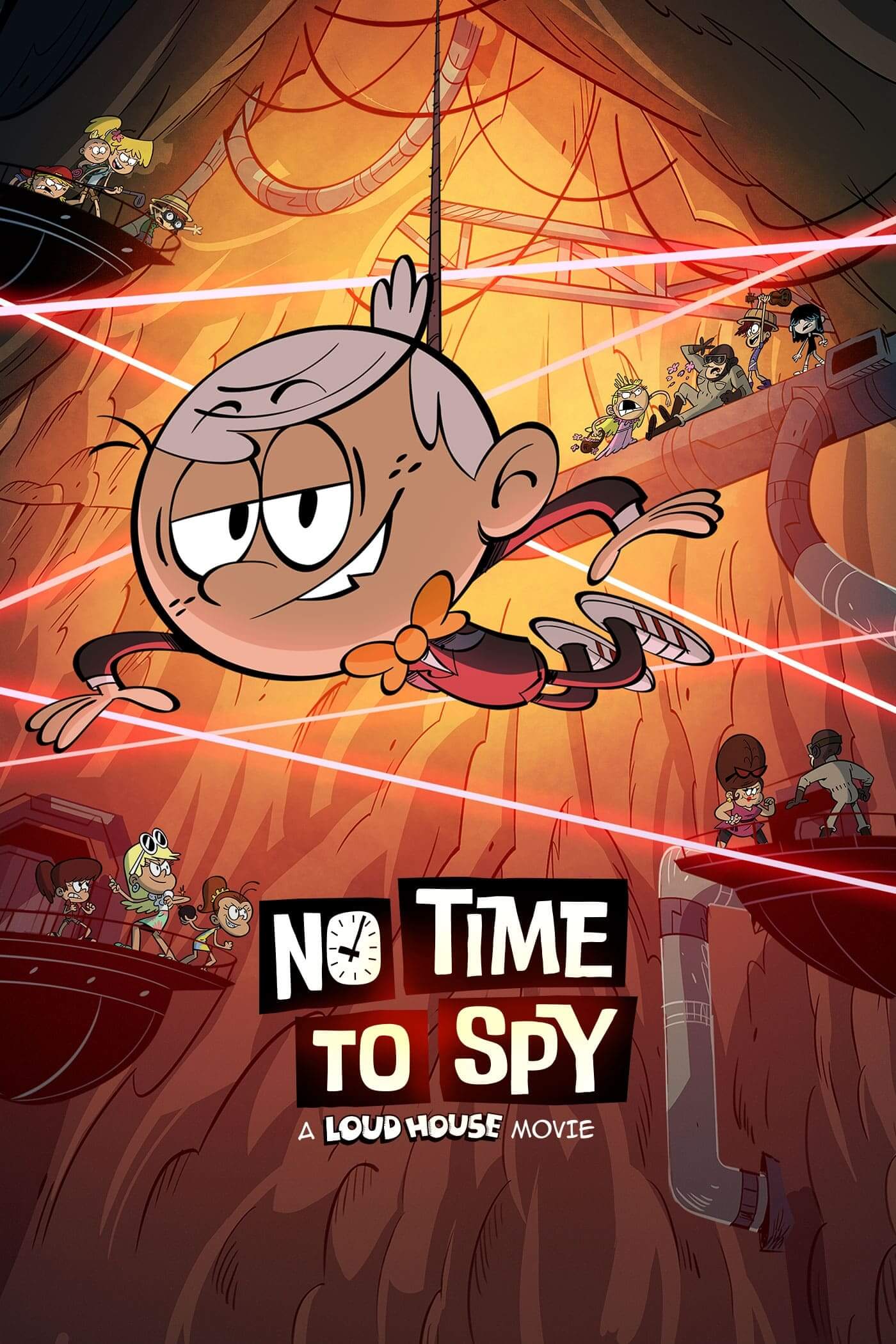 زمان جاسوسی نیست: خانه پر سر و صدا (No Time to Spy: A Loud House Movie)